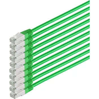 Network Cable ShiverPeaks 75711-H0.5G-SET10 CAT6 S/FTP PIMF, 0.5G set of 10