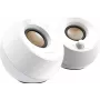 Creative Pebble 2.0 Desktop Stereo Speakers, White