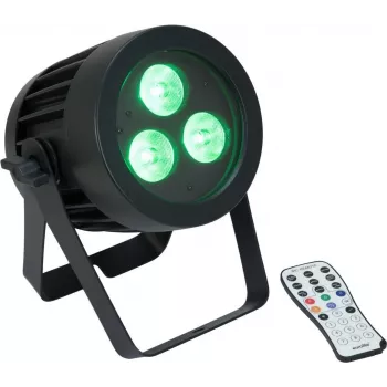 LED PAR light EUROLITE 3x9W SCL Spot, 3x9W RGBW LED fixture for stage and events