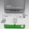 Qoltec, solar MPPT charge controller with temperature sensor 20A 12V/24V Display LCD 2 X USB
