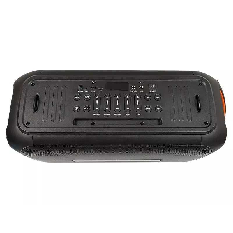Portable mono Bluetooth speaker BLOW 30-392# — 6,000 mAh battery, 6.5 W RMS, Bluetooth 5.0, MicroSD, AUX, Micro-USB, 2 speakers, black