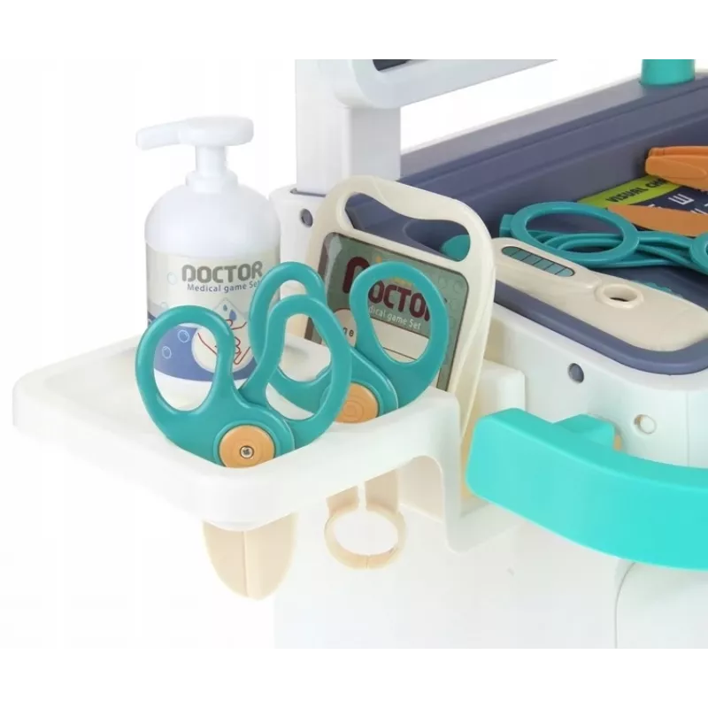 Extralink Toys Interactive Doctor Play Set Large Medical Trolley Toy