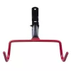 Wall-mounted bicycle rack MACLEAN MC-430, horizontal mount, holds up to 30 kg, black