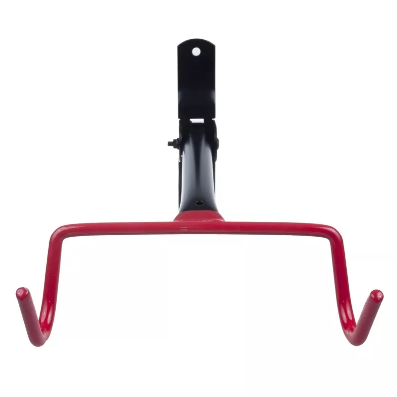 Wall-mounted bicycle rack MACLEAN MC-430, horizontal mount, holds up to 30 kg, black