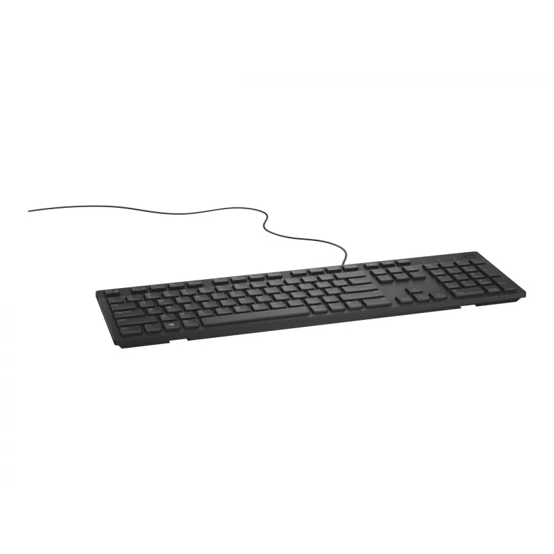 Wired full-size keyboard Dell KB216 — QWERTY Nordic layout, black, USB