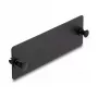DeLOCK Fiber Optic Blind Panel black 109mm Metal