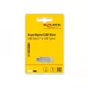 USB Flash Drive DeLOCK 16GB USB-C Type-A Metal Housing