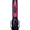 Curling iron Esperanza PENELOPE – 32 mm straight ceramic barrel, max 180°C, 45 W, 230 V, 1.7 m cord, black/pink