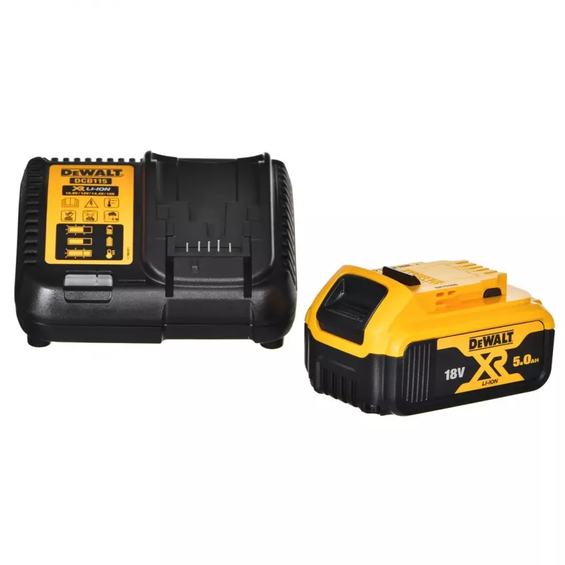18V XR Brushless Rotary Hammer 1x5.0Ah Battery; 3j; 28mm