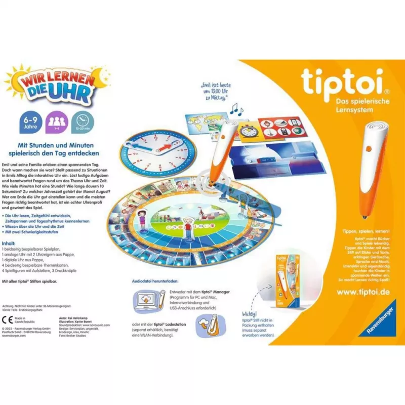 tiptoi 00126 board game 15 min. educational