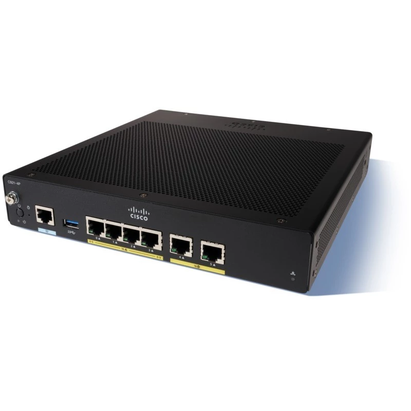 Wired Router Cisco C927-4P Gigabit Ethernet Black