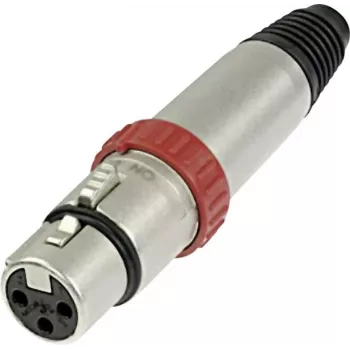 Neutrik XLR-Connector Socket, straight Number of Poles: 3 Silver NC3FXS 1 pc(s) (NC3FXS)