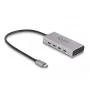 DeLOCK USB Hub 10 Gbps Type-C 4 Ports PD 85W 30cm Cable
