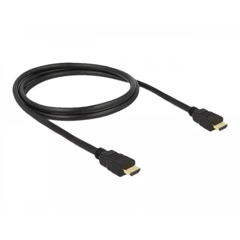 HDMI Cable DeLOCK 84752 1m Type A Male to Male Black