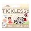 Ultrasonic tick repeller TICKLESS PRO-104BE for pets — wearable, battery-powered, waterproof, 1.5 m range, beige