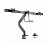 Desk monitor mount GEMBIRD MA-DA3-03, 3-arm, gas spring, VESA 75–100x100, supports 3 displays up to 27 inch, max 18 kg, black