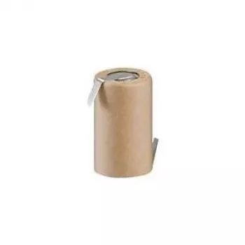 Wentronic Goobay 4/5 Sub-C, 2000 mAh, Solder Tag (Z) - Nickel-Metal Hydride Battery (NiMH), 1,2 V, cardboard, Solder Tag (Z) (72874)
