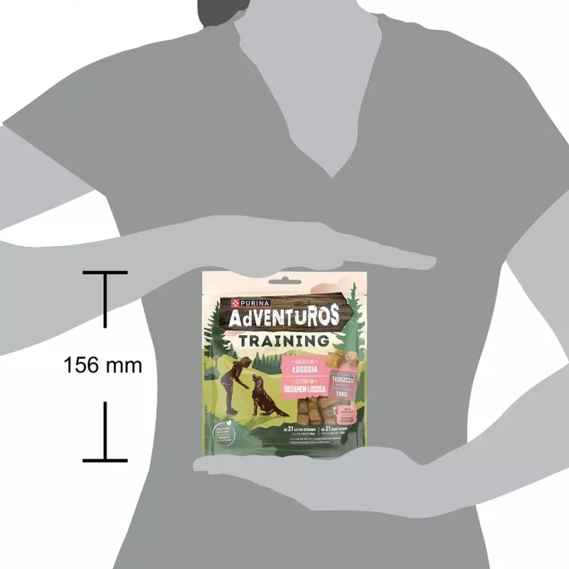 PURINA Adventuros Training salmon - dog treat - 40g