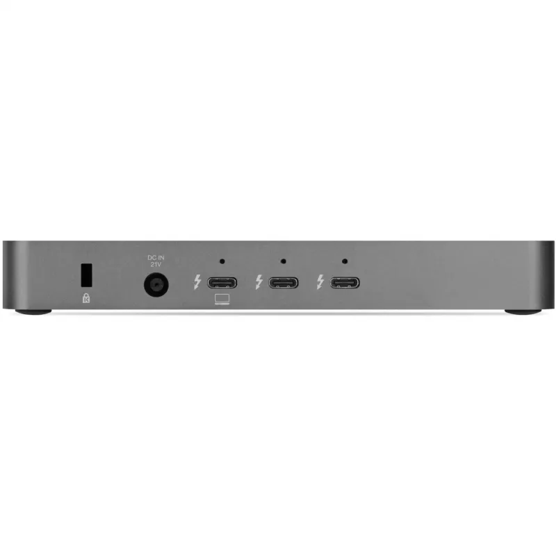 Thunderbolt 5 Hub, docking station Grey/black, Thunderbolt 5, USB-A