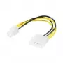 Wentronic Goobay Internal PC-Power Cable, 0.16 m - 5,25-Plug > P4-Plug (51362)