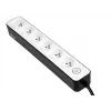 TRACER Power Strip Zebra 1.5 m 6 sockets