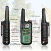 Handheld walkie-talkie Baofeng BF-T25E — 16 channels, 2×1400 mAh Li‑Ion, VOX, LCD, green, set of 2