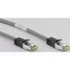 Goobay CAT 8.1 Patch Cable, S/FTP (PiMF), Grey, 0.5 m - LSZH Halogen-Free, Copper AWG 24 (55135)