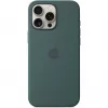 Silicone case with MagSafe for iPhone 16 Pro Max - Lake Green