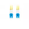 Fibre optic cable LANBERG FO-LULU-SD11-0010-YE, 3 m, G.657.A1, LC–LC, yellow