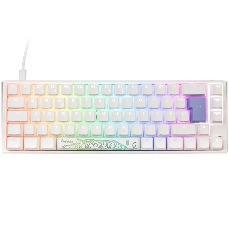 Ducky One 3 Classic Pure White SF Keyboard USB German White (DKON2167ST-RDEPDPWWWSC1)