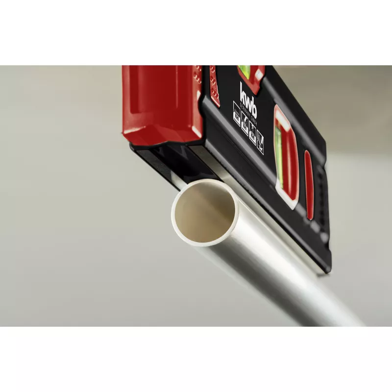 KWB Aluminium Mini Spirit Level 20cm (Dark Grey/Red)