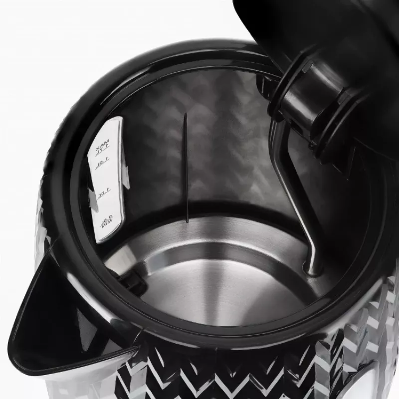 NELO kettle, capacity 1.7 l, power 2000 W, black
