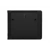 Lanberg WF01-6609-10B Wall-Mounted Rack Cabinet 9U 19 inch 600x600mm Black