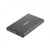 NATEC RHINO GO enclosure USB 3.0 for 2.5'' SATA HDD/SSD, black Aluminum