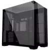 Lian Li O11 Vision Compact PC-Enclosure Bundle + 3x UNI FAN SL-INF 120 Reverse Blade Fan - black