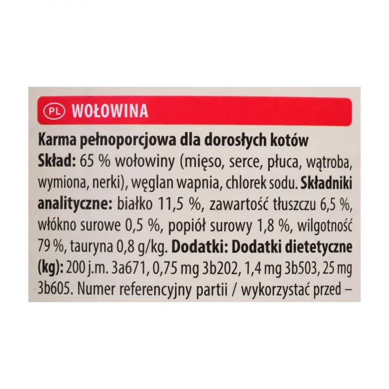 ANIMONDA Carny Adult Beef - wet cat food - 400g