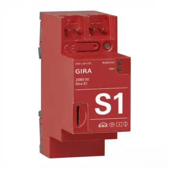 Gira S1 REG smart home gateway by Gira, model 208900