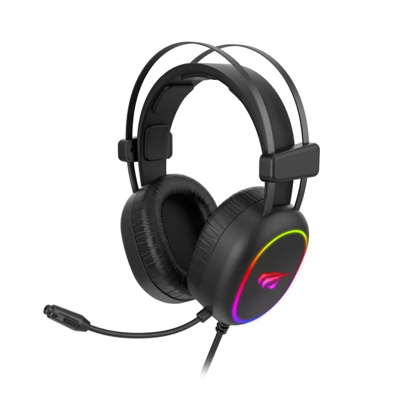 Havit GAMING HEADPHONE RGB BLACK 2016D Headset Wired headband