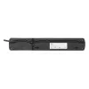power strip with switch : 5 outlets, cable of 5 M, black