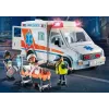 Toy ambulance vehicle PLAYMOBIL 71232 — multicolour, for ages 4–10, AAA battery