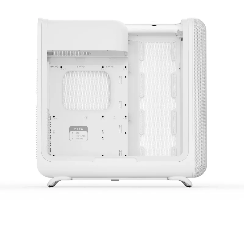 HYTE X50 Midi Tower PC Case Snow White (CS-HYTE-X50G-WW)