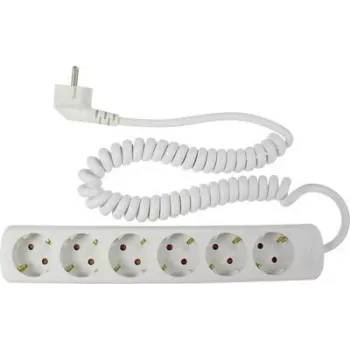 Power strip AS Schwabe 11461 Schuko 1-piece, white
