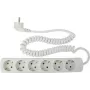 Power strip AS Schwabe 11461 Schuko 1-piece, white