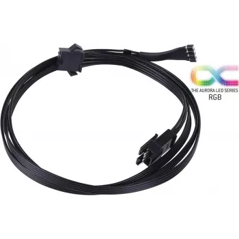 Alphacool 18541 - 1 m - Molex (4-pin) - Molex (4-pin) - straight - straight - Black (18541)