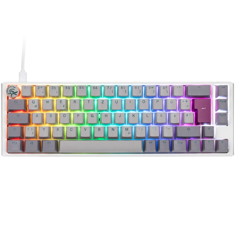 Ducky One 3 SF keyboard Gaming USB QWERTZ German Grey