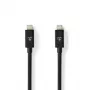 Nedis 2m USB-C Cable 4.0 Gen2x2, 240W, 20 Gbps (CCGB66020BK20)