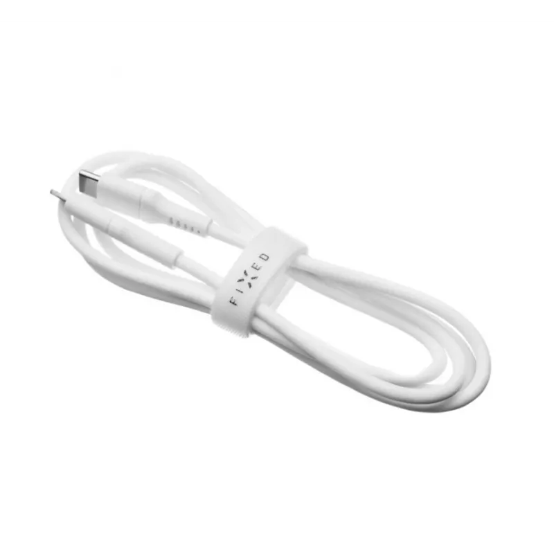 USB-C to USB-C fixed cable FIXED FIXDLS-CC2-WH, 2 m, 60 W