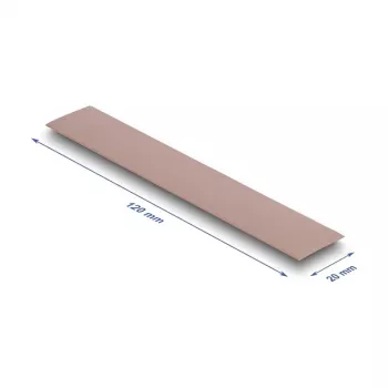 Thermal pad DeLOCK 18481 3 W/m·K Pink 20x120x0.5 mm