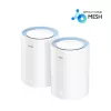 Mesh system Cudy M1200 2-pack — Dual-band Wi‑Fi 5 (300/867 Mbps), 2 units, 1x LAN port, supports 100 devices