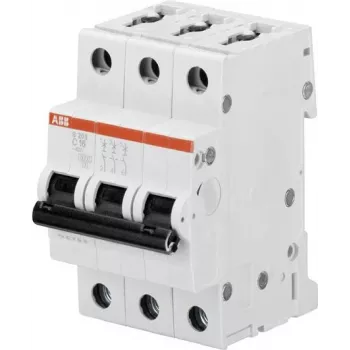 ABB Circuit Breaker 4A S203-C4 pro M comp. 3pol.6kA for circuit breaker S203-C4 (2CDS253001R0044)